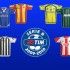 Tutte le maglie della Serie B 2009-2010 disegnate in alta qualità