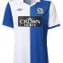 Blackburn Rovers: ecco la prima divisa Umbro per il 2010-2011