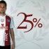 La Reggina presenta l’iniziativa 25% con una nuova maglia