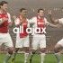 La maglia dell’Ajax 2011-2012 realizzata da Adidas