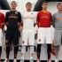 Le casacche della Roma presentate in conferenza stampa a Trigoria