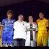 Foto di gruppo per la presentazione del Parma a Ravadese Foto di gruppo per la presentazione del Parma a Ravadese