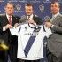 Beckham con la nuova maglia dei LA Galaxy
