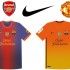 Barcellona, Manchester United, Arsenal e Celtic: le novità Nike per il 2012-2013