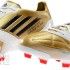 Scarpe speciali dorate di Lionel Messi Adidas