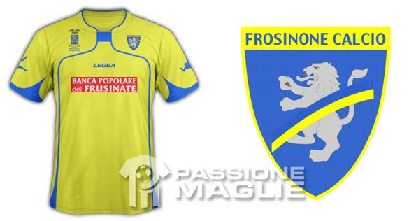 Frosinone prima maglia Legea 2011-12