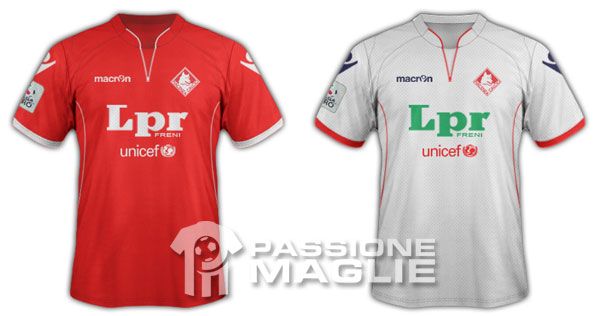 Piacenza prima e seconda maglia 2011-2012 Macron