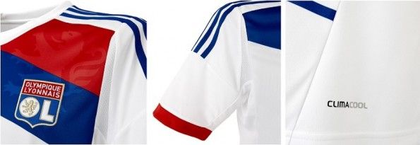 Dettagli della maglia Adidas del Lione 2012-2013
