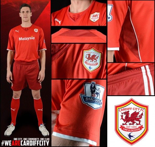 Kit Cardiff City 2013-2014 Puma