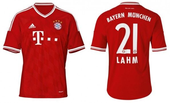 Prima maglia Bayern Monaco ufficiale 2013 2014 foto kit first shirt
