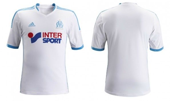 La maglia home 2013-2014 del Marsiglia