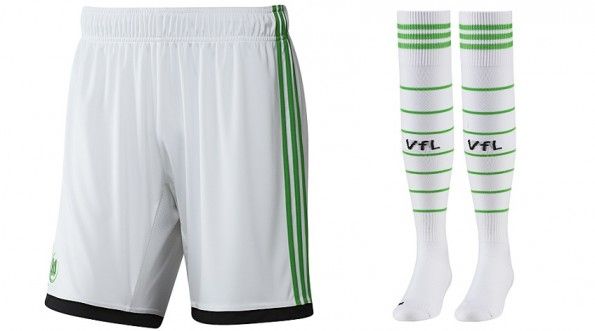 Pantaloncini e calzettoni 2013-2014 Wolfsburg