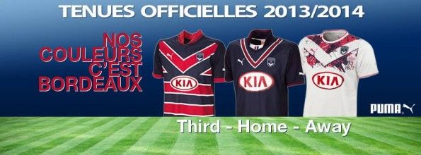 Kit Bordeaux 2013-2014 Puma
