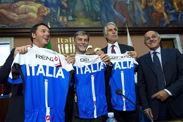 Presentazione maglia Italia Firenze 2013