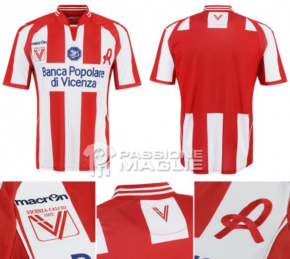 Maglia Vicenza 2013-2014 Macron