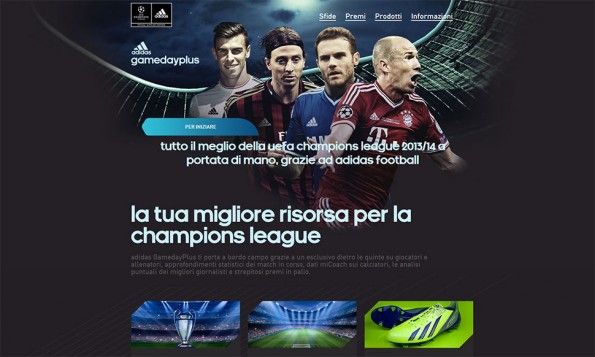 Piattaforma adidas Gamedayplus