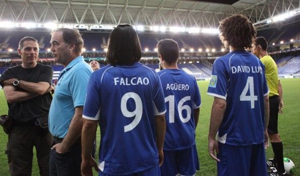 Agüero, Falcao e David Luiz spot DirecTv