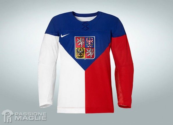 Maglia Repubblica Ceca hockey Nike 2014