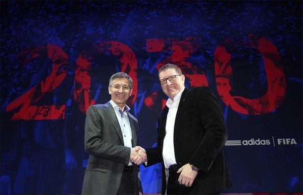 Accordo di partnership FIFA-adidas 2030