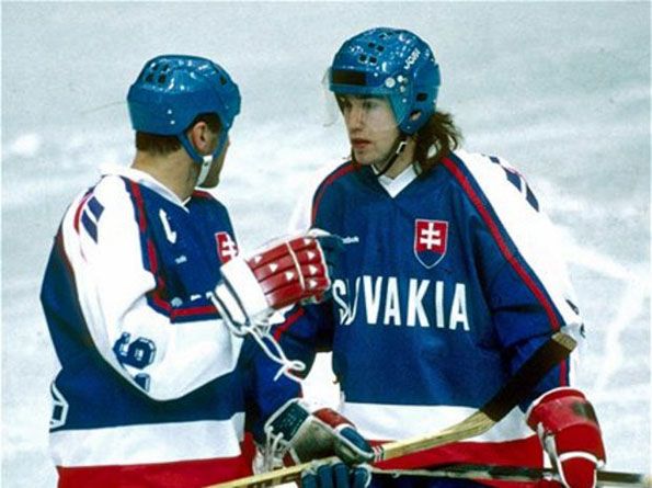 Slovacchia hockey ghiaccio anni novanta