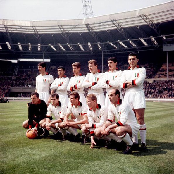 Milan, away 1962-1963, Coppa dei Campioni, Wembley