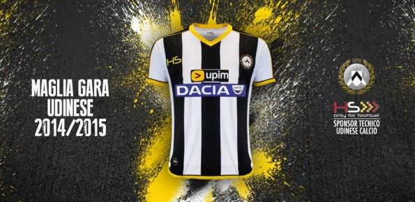 Maglia Udinese 2014-15 HS Football