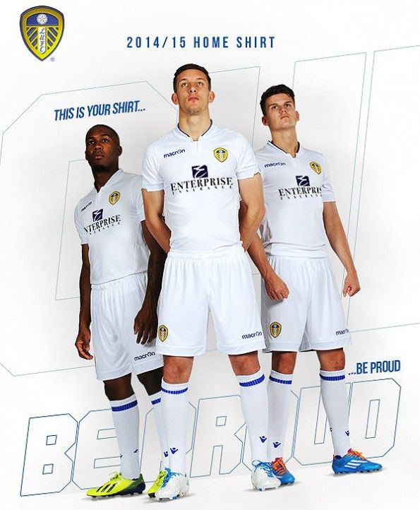 Leeds home kit 2014-15