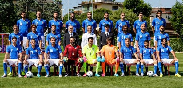 Foto ufficiale Italia Mondiali 2014