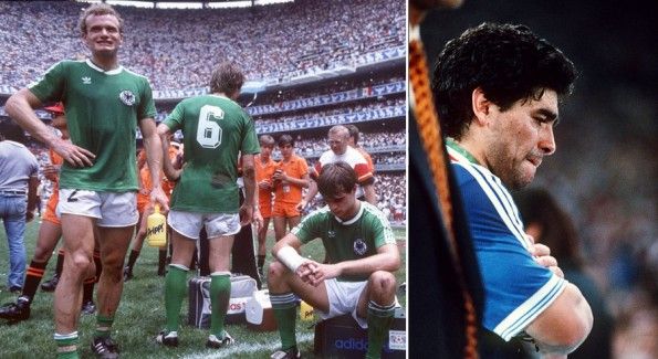 Gli sconfitti nelle finali Mondiali 1986 e 1990