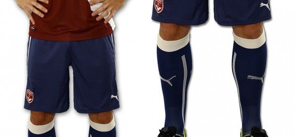 Pantaloncini e calzettoni terza divisa Bordeaux 2014-2015