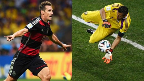 Klose e Romero