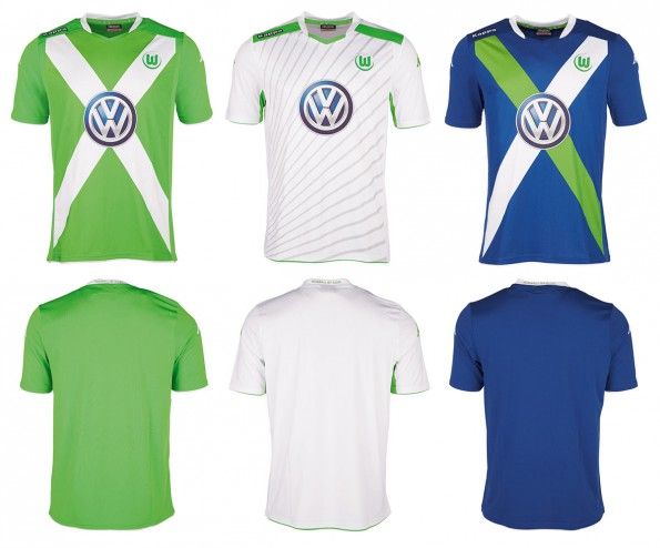 Maglie Wolfsburg 2014-2015 Kappa