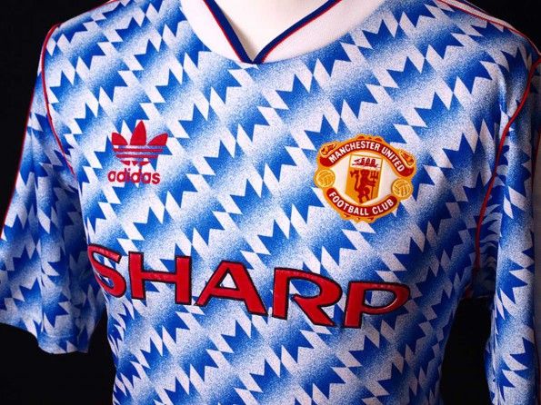 Seconda maglia Manchester United 1990-1992