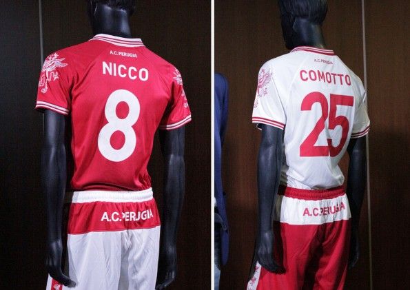 Perugia 2014-2015, numeri di maglia