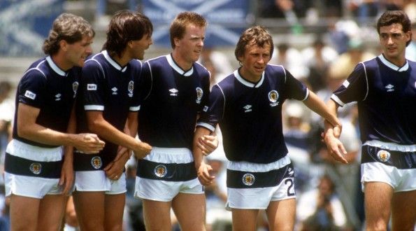 Scozia, pantaloncini Mondiali 1986