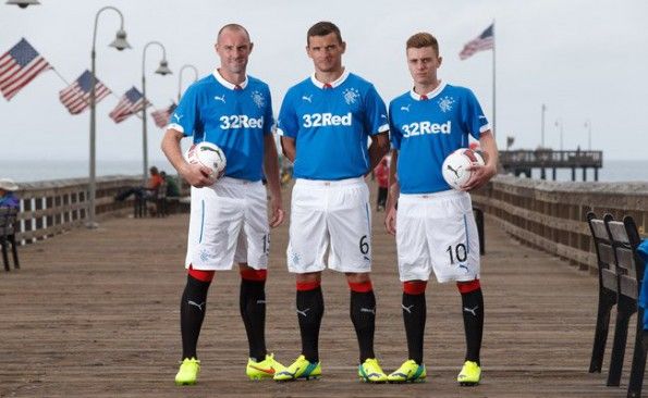 Rangers home kit 2014-2015 Puma