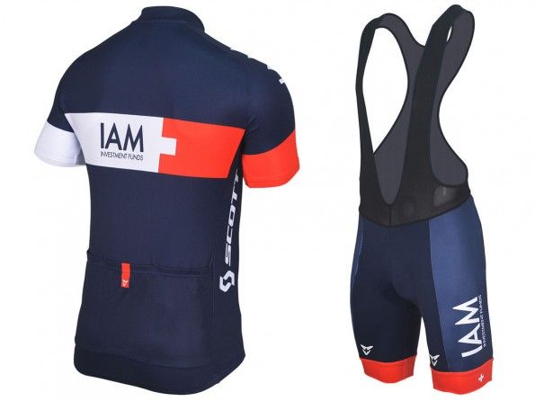 IAM Cycling, divisa 2014, retro + salopette