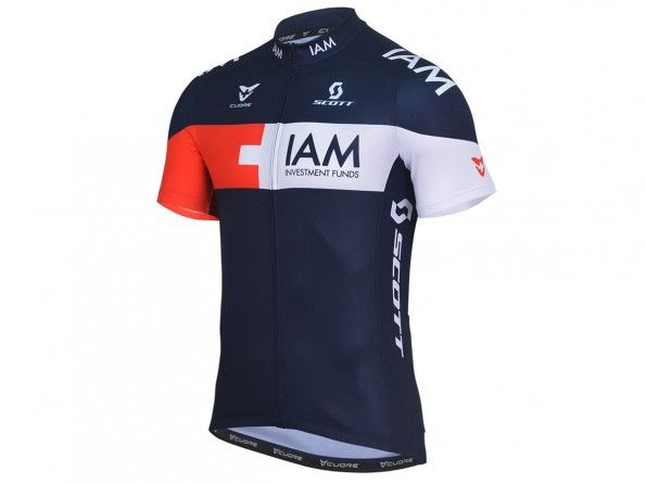 IAM Cycling, maglia 2014, fronte