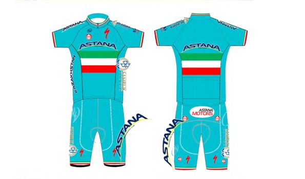 Maglia tricolore, Astana Pro Team, 2014