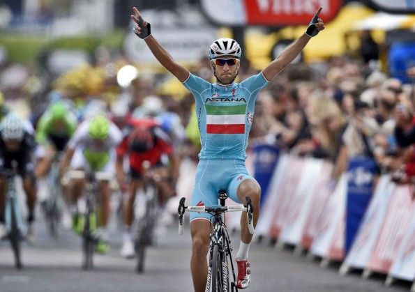 Vincenzo Nibali, maglia tricolore, Tour de France 2014