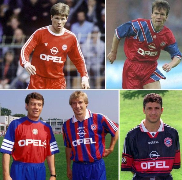 Maglie Bayern Monaco sponsor Opel