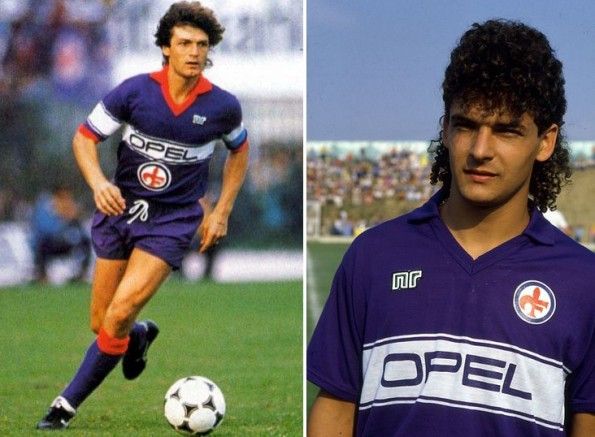 Maglia Fiorentina Baggio sponsor Opel