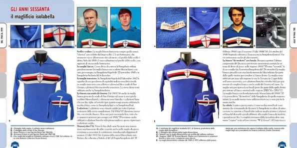 Maglie Sampdoria anni '60