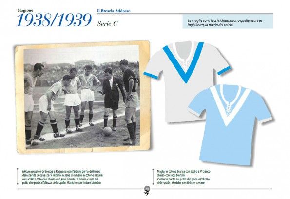 Libro maglie Brescia 1938-1939