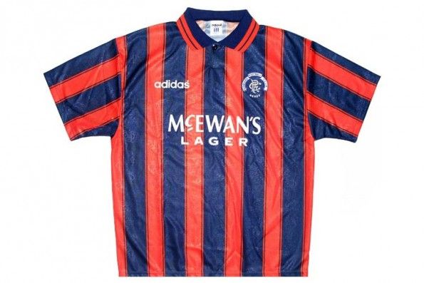 Seconda maglia Rangers 1993-1994