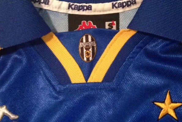 Colletto maglia trasferta Juventus 1996-1997