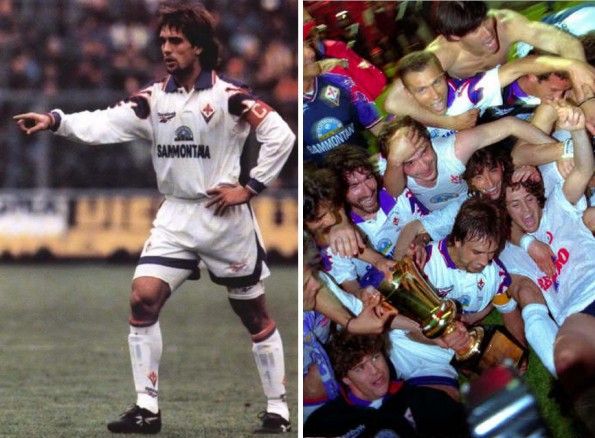 Fiorentina maglia trasferta 1995-1996