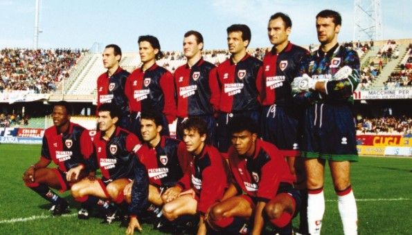 Formazione Cagliari 1993-1994