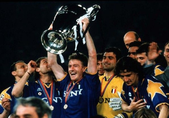 Deschamps alza la Champions League 1995-1996