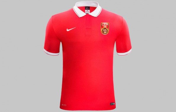 Maglia Cina 2015-2016 home